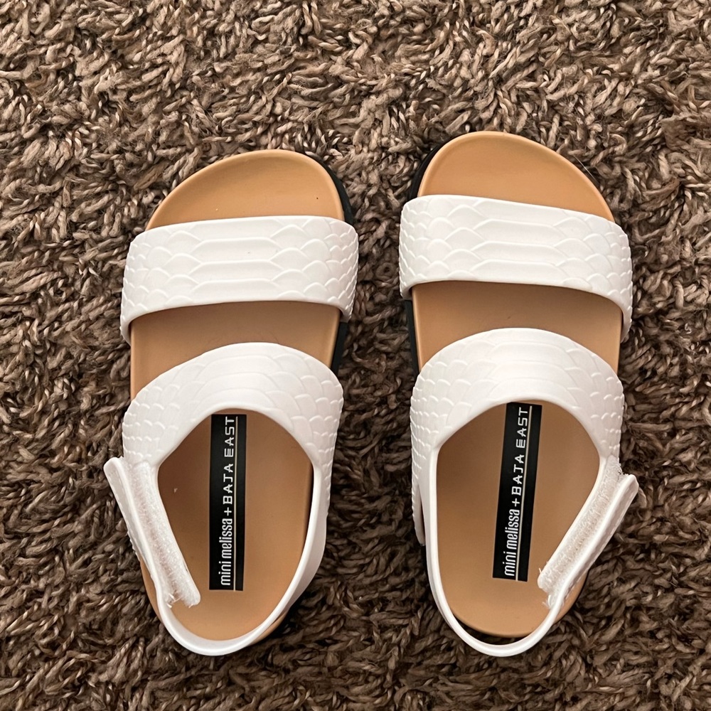 Mini Melissa Girls Sandals Size 9